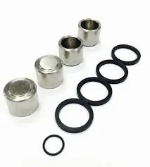 Piestiky brzdového strmeňa (do brzdiča) - sada 4ks - priemer 16,2mm - KTM 85SX / 03-10 + 65SX / 09-22 + Husqvarna TC65 / 17-22 + Gas-Gas MC65 zadná brzda