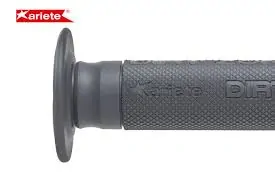 ARIETE Rukoväte DIRT ZONE 135mm mäkké šedé (Yamaha Tenere)