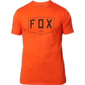 Tričko FOX Shield Premium Tee Atomic Orange - velikost L