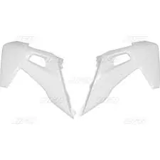 UFO Kryty chladiča Husq. TC 125,250/FC 250,350,450 19-23/TE 150,250,300/TX 250,300/FE 250,350,450,501 20-23 biela
