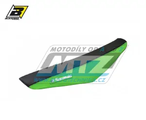 Poťah sedla Kawasaki KXF250/21-23 + KXF450/19-23 - farba zelená - typ poťahu Replica FH Racing Team
