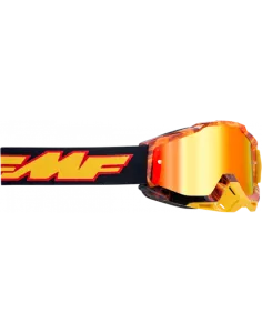 Okuliare 100% FMF POWERBOMB Spark so zrkadlovým sklom