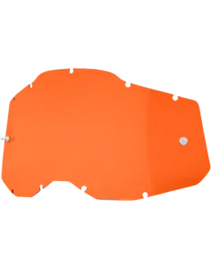 Dymové sklo do okuliarov 100% Accuri 2/Racecraft 2/Strata 2 oranžové