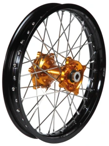 Zadné koleso Bud Racing R19 Honda CRF250 / 14-25 + CRF450 / 13-25 bronzový náboj, čierny ráfik