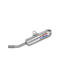 Koncovka (tlmič) výfuku HGS - KTM 65SX / 16-23 + Husqvarna TC65 / 17-23 - strieborná