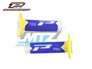 Rukoväte/Gripy Progrip 788 - Special Edition 245 - bielo-modro-žlté (trojvrstvové)