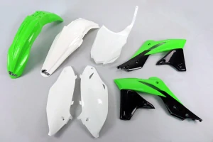 Sada plastov Kawasaki KXF250 / 14-16 - originálne farby - oem 14-15