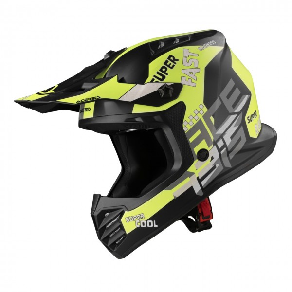 Prilba detská PROFILE JUNIOR HELMET 22-14 - BLACK/YELLOW