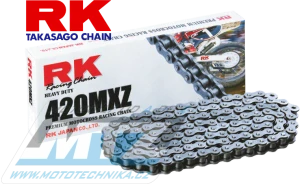 RK reťaz 420 MXZ – 126 článkov (Heavy Duty)