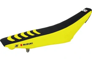 Poťah sedla Suzuki RMZ450 / 08-17 - farba čierno-žltá - typ poťahu DG3