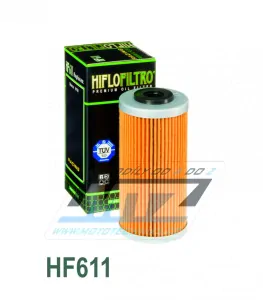 Filter olejový HF611 (HifloFiltro) - BMW G450X + Husqvarna SMR449 + TC449+TE449+SMR511+TE511 + Sherco SEF250+SEF300+SEF450+SEF500 + SCF250+SCF300+SCF450+SCF500 / 04-23