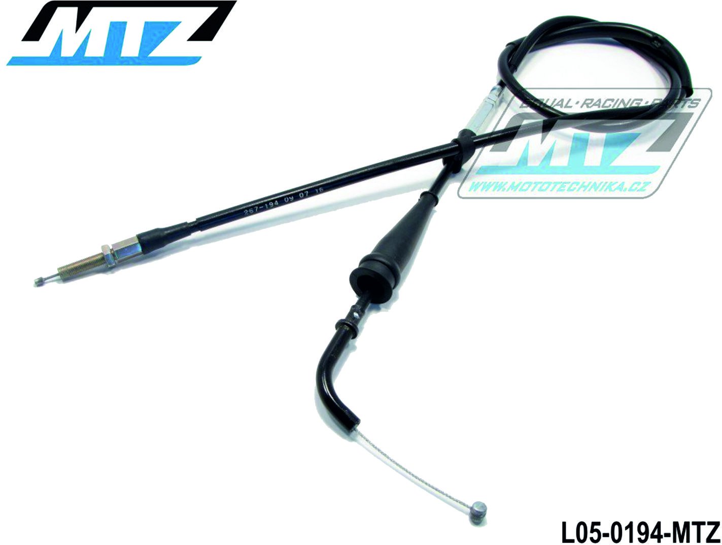 Lanko plynu Yamaha YZ125 + 250 / 95