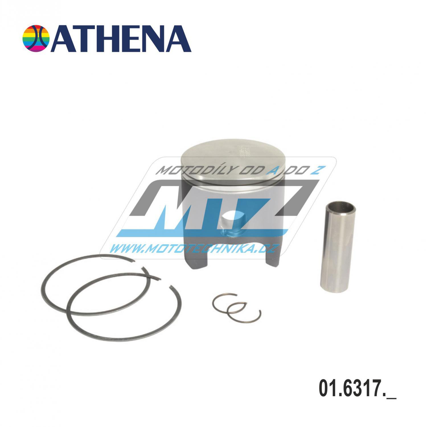 Piestna sada KTM 250SX+250EXC / 96-99 - pre vrtanie 68,00mm (Athena S4F068000050)