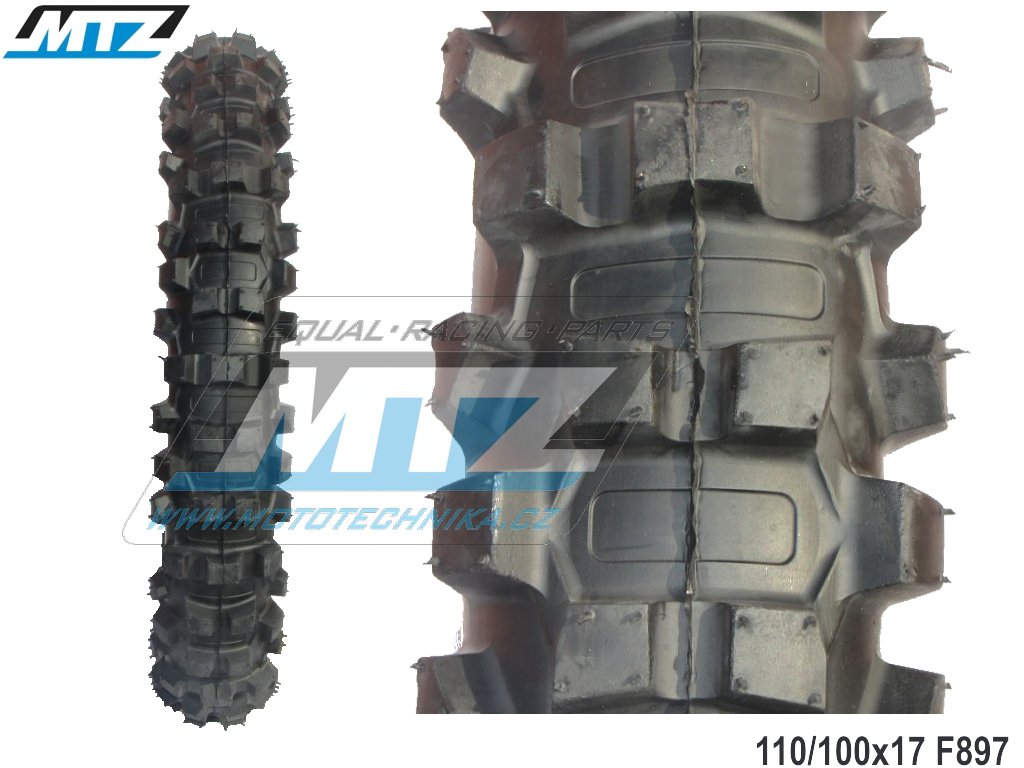 Pneu MTZ 110/100-17" F897