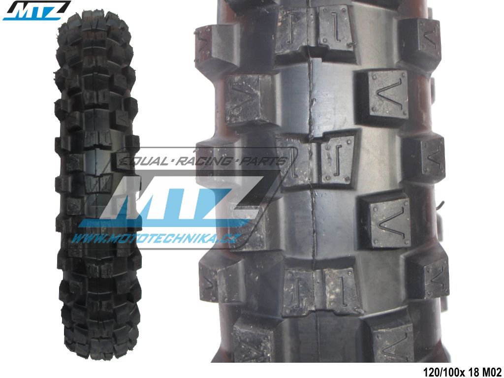 Pneu MTZ 120/100-18" M02