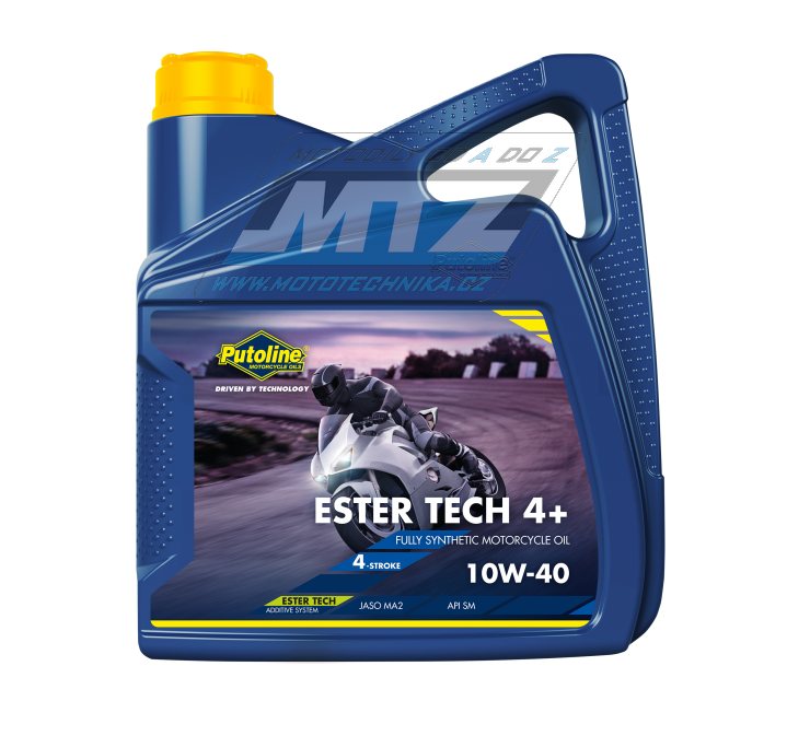 Olej motorový motocyklový Putoline EsterTech Syntec4 + 10W / 40 (balenie 4L)