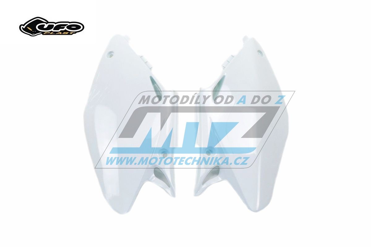 Bočnice Honda CR125+CR250 / 02-04 - (farba biela)