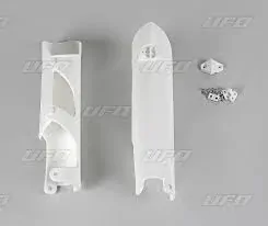 Kryty predných vidlíc KTM 125+144+150+250SX / 07-14 + 250+350+450SXF / 07-14 + 125+200+250+300EXC / 08-15 + 250+350+400+4 08-15 + Husaberg FE390+450+570 / 09-14 + TE125+250+300 / 11-14 + Gas-Gas EC125+250+300 + AJP - (farba biela)