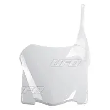 Tabuľka predná Honda CRF250R / 08-09 + CRF450R / 08 - biela