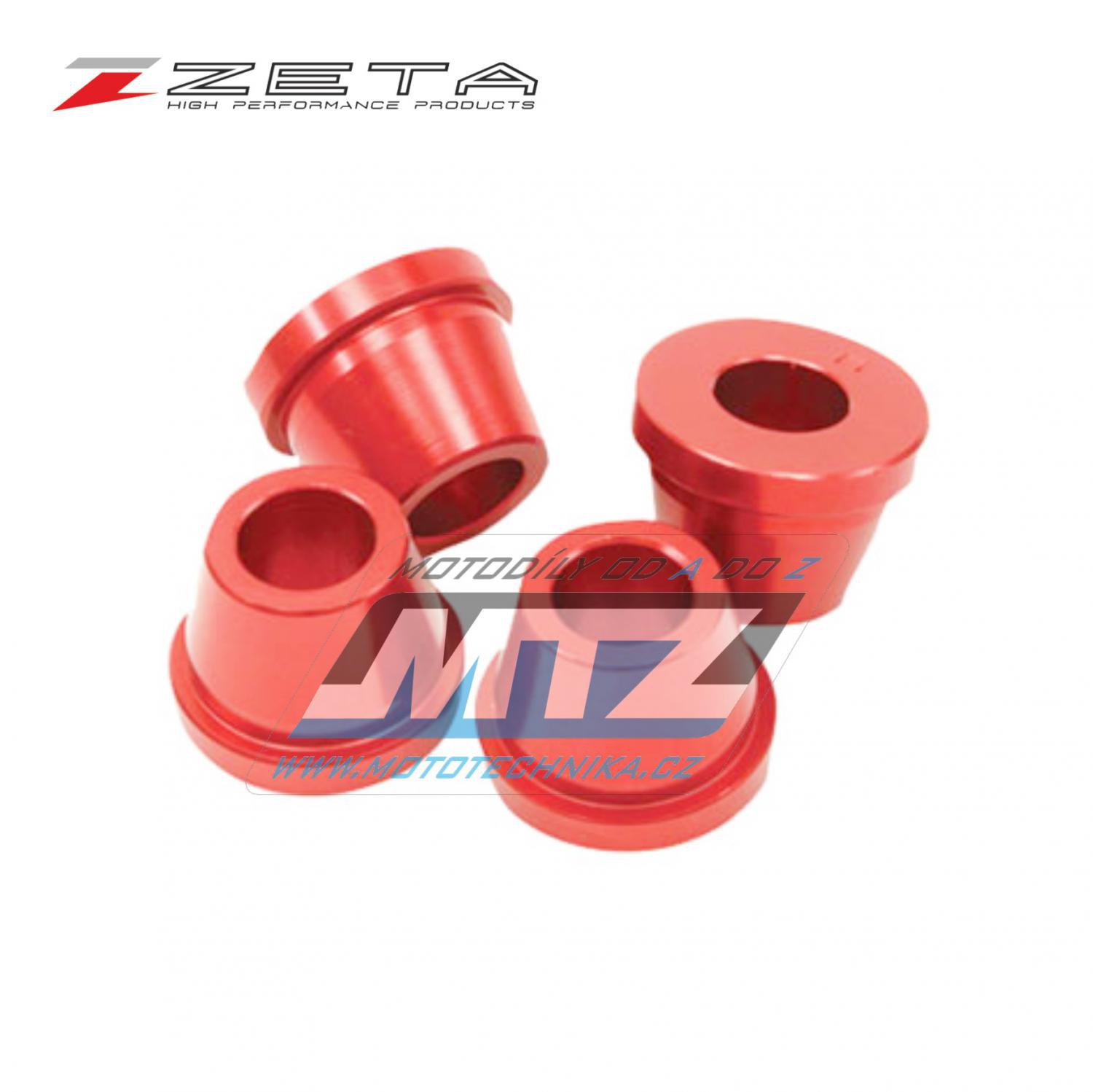 Podložky do klem riadidiel / Kónusy riadidiel ZETA Rubber Killer (sada 4ks) - Honda Honda CR125R / 00-07 + CR250R / 99-07 + CRF250R+CRF250X+CRF450R+CRF450X+CRF250RX+CRF450RX / 02-19 + CRF450L / 19-20 + CRF450RL / 21