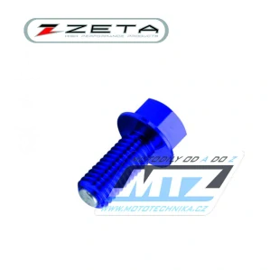 Skrutka výpustná magnetická M10x22mm (závit 1,5) - ZETA ZE58-1342 - Kawasaki - modrý