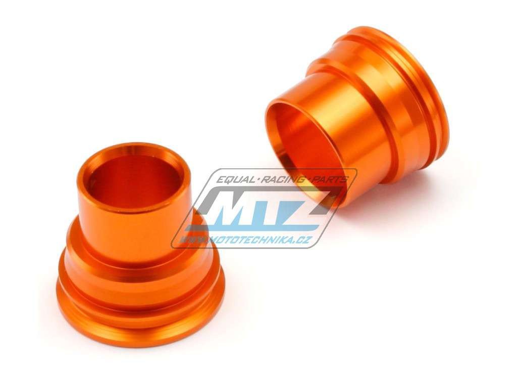 Rozpery na os predného kolesa ZETA - Husaberg FE+FX+TE+ Husqvarna FC+FE+TC+TE+KTM SX+SXF+EXC+EXCF+EXCR+XCF - oranžové
