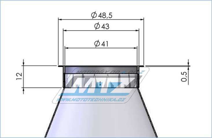 Filter do nádrže TwinAir Fuel Filter Suzuki RMZ250 12-19 / RMZ450 12-17