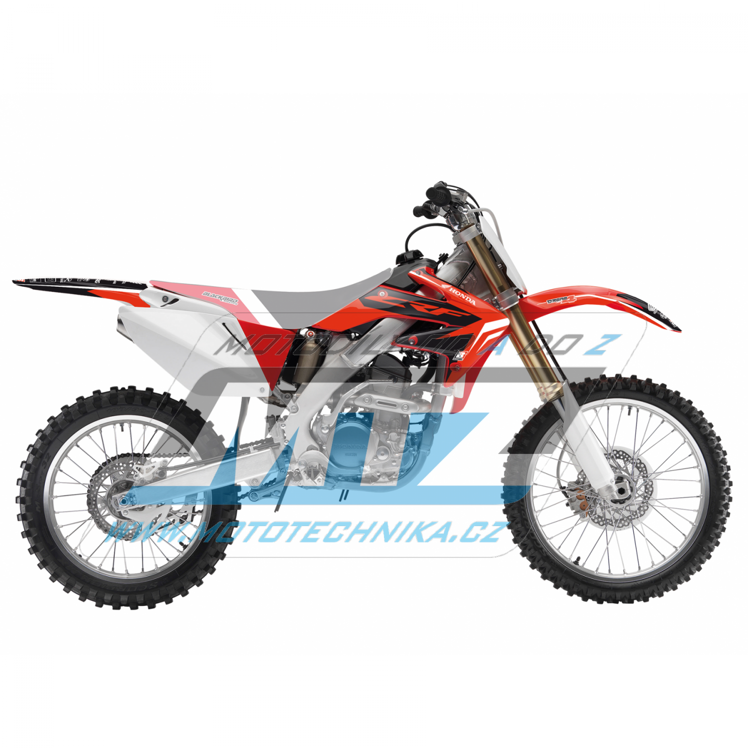 Polepy Dream4 Honda CRF250R / 04-09 + CRF250X blackbird