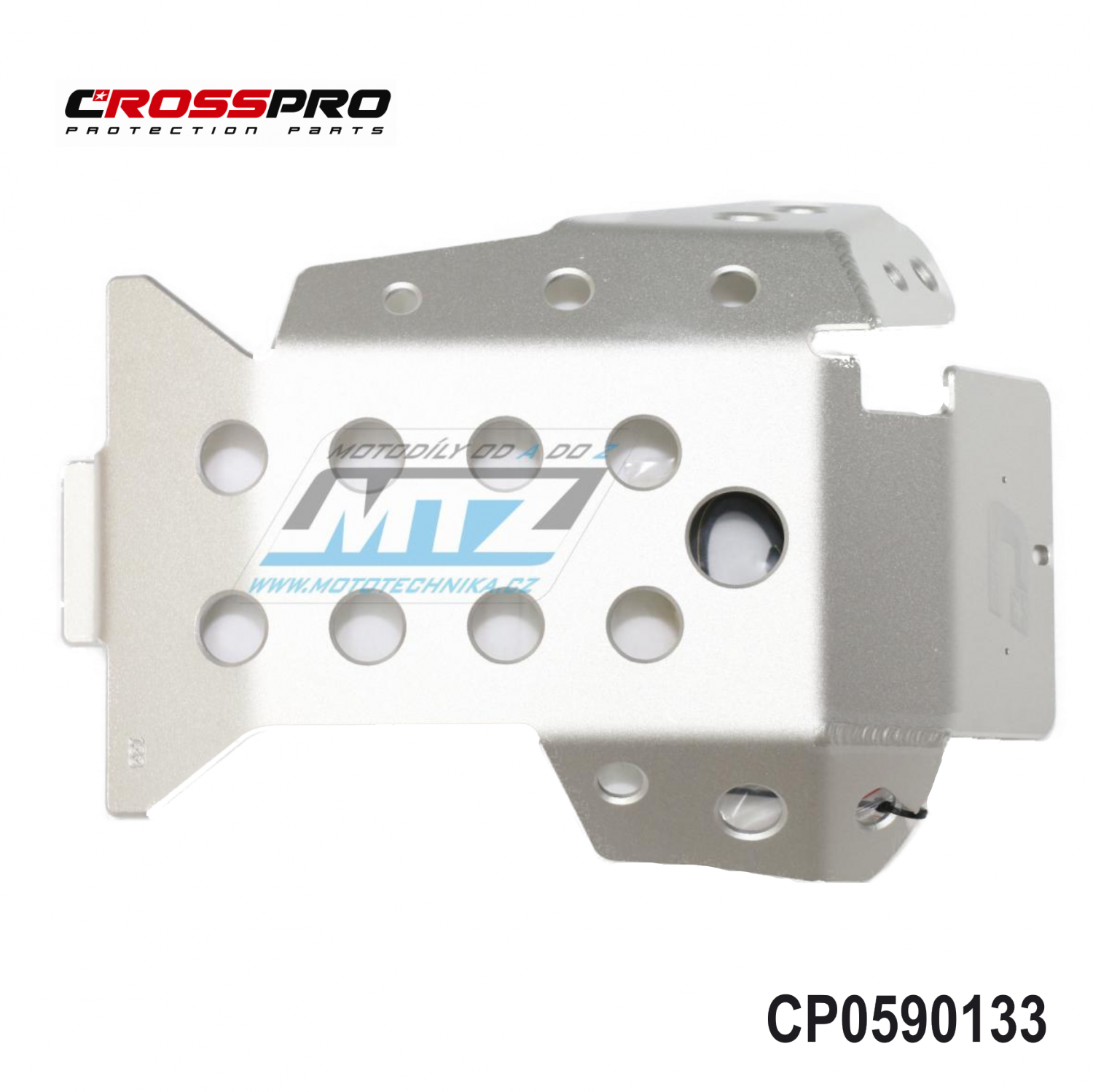 Kryt pod motor hliníkový ALU Engine Guard - KTM 250EXC + 300EXC / 12-16 + Husqvarna TE250 + TE300 / 14-15 + Husaberg TE250 + TE300 / 13-14