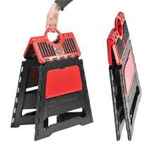 Stojan Polisport skladací červený