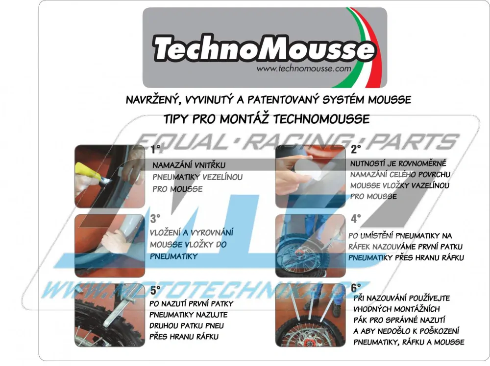 Mousse Cross 110/90-19 vrátane gélu