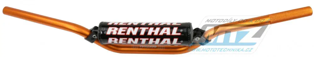 Riadidlá Renthal 82301 MINI-MX-65cc (7/8” = 22mm) s polstrom - oranžové