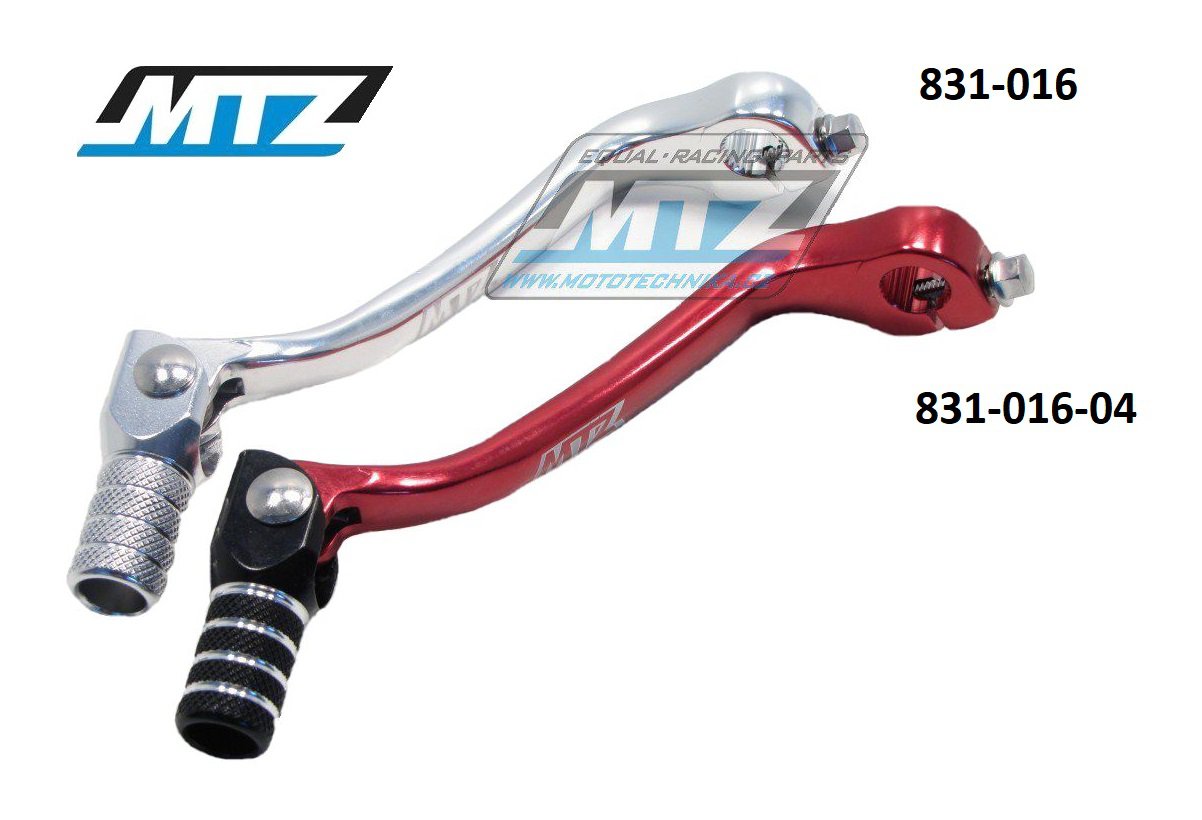Radička (radiaca páka) Honda CRF450R / 02-08 - červená