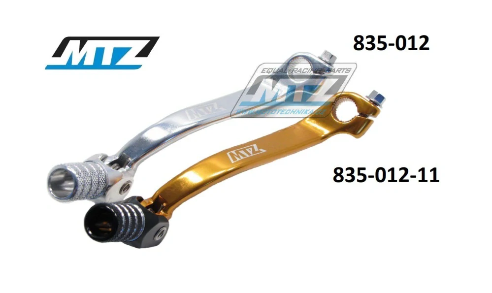 Radička (radiaca páka) Suzuki RMZ450/08-25 + RMX450Z/10-19 - zlatá