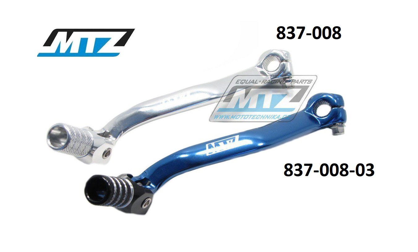 Radička (radiaca páka) Yamaha YZ125/05-21 - strieborná