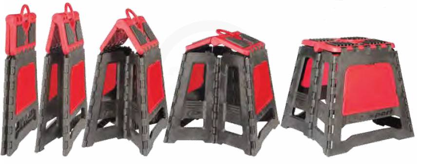 Stojan Polisport skladací modrý