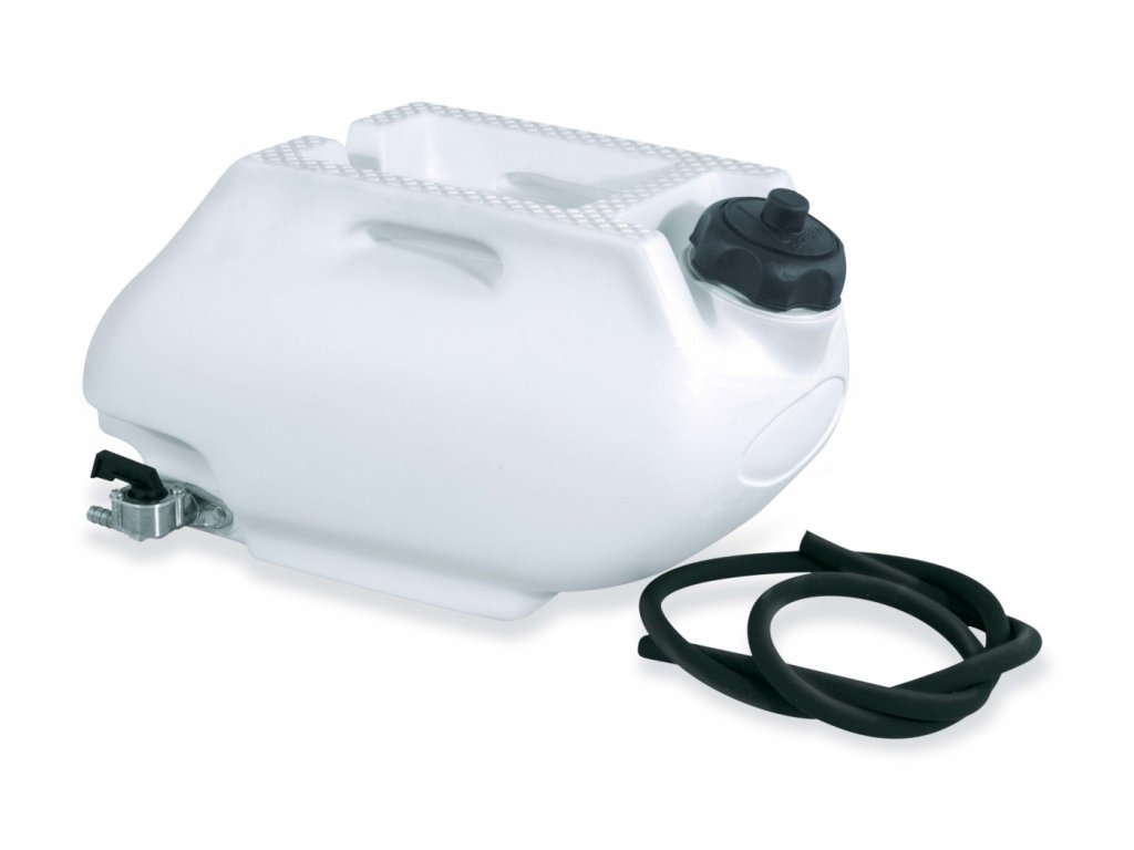 REAR AUXILIARY TANK 6 L WHITE Acerbis