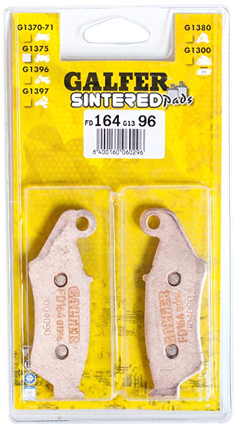 Predné brzdové platničky GALFER SEMI SINTERED KTM 125SX / 150SX / 200SX / 250SX / 300SX / 350SX-F / 450SX-F / HUSABERG / HUSQVARNA / GAS GAS