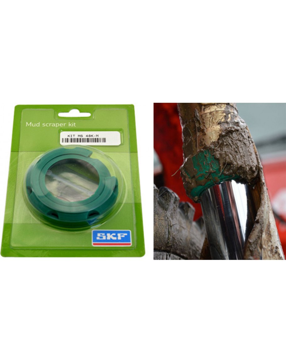 Poistné stieracie krúžky do blata SKF MUD SCRAPER pre tlmiče SHOWA 47 mm