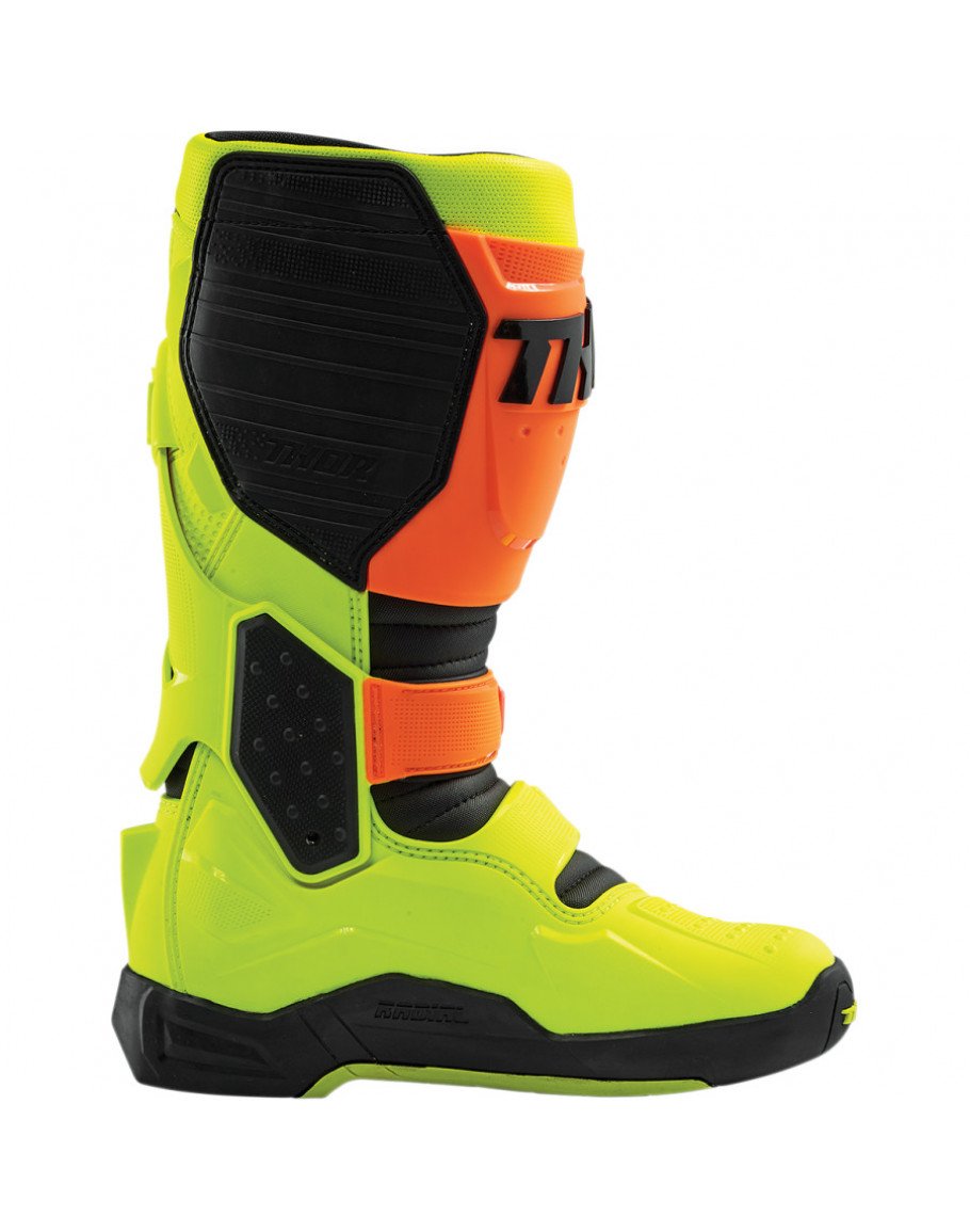 Čižmy THOR RADIAL orange/flo yellow
