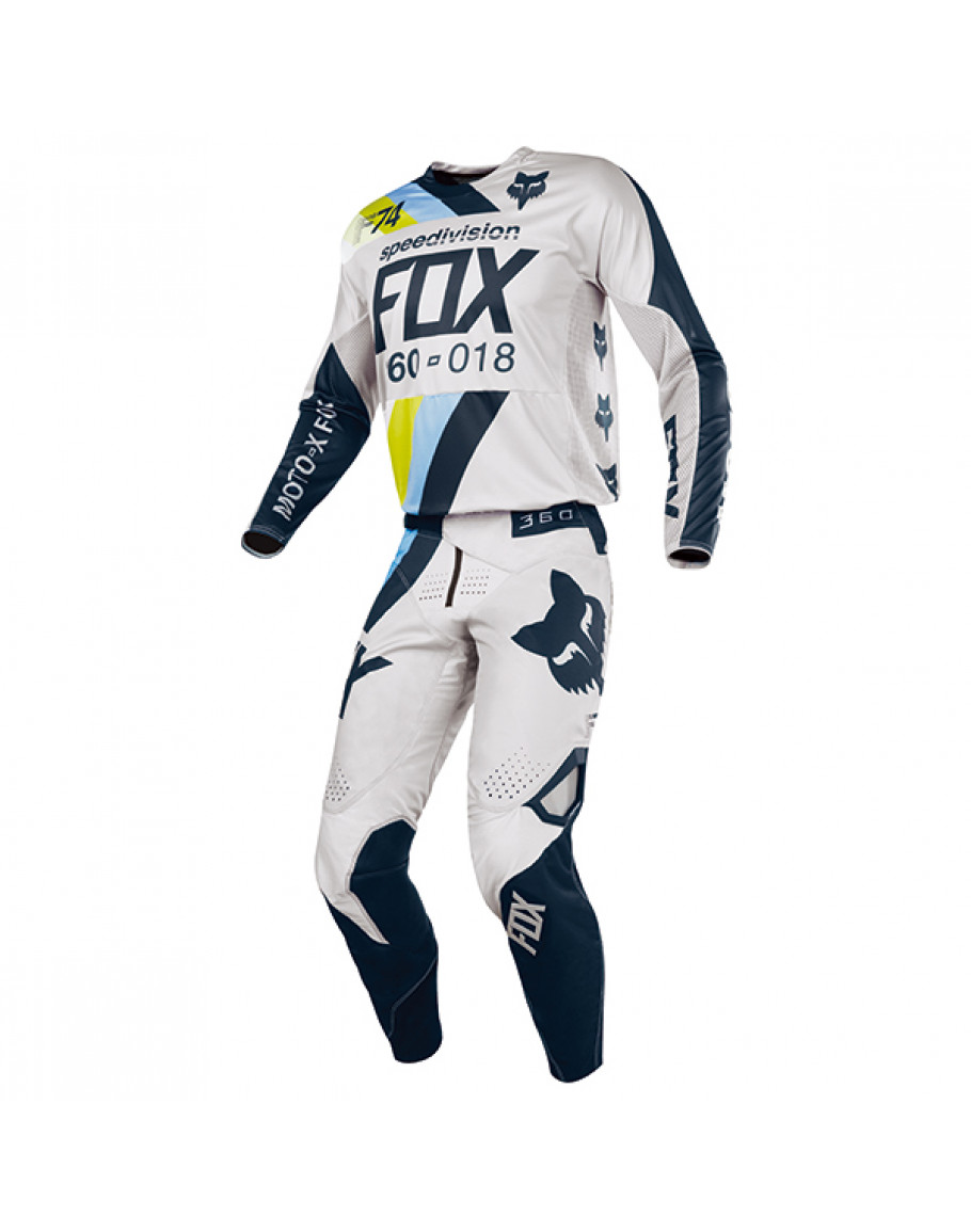 Dres FOX 360 Draftr Light Grey 2018 veľkosť L