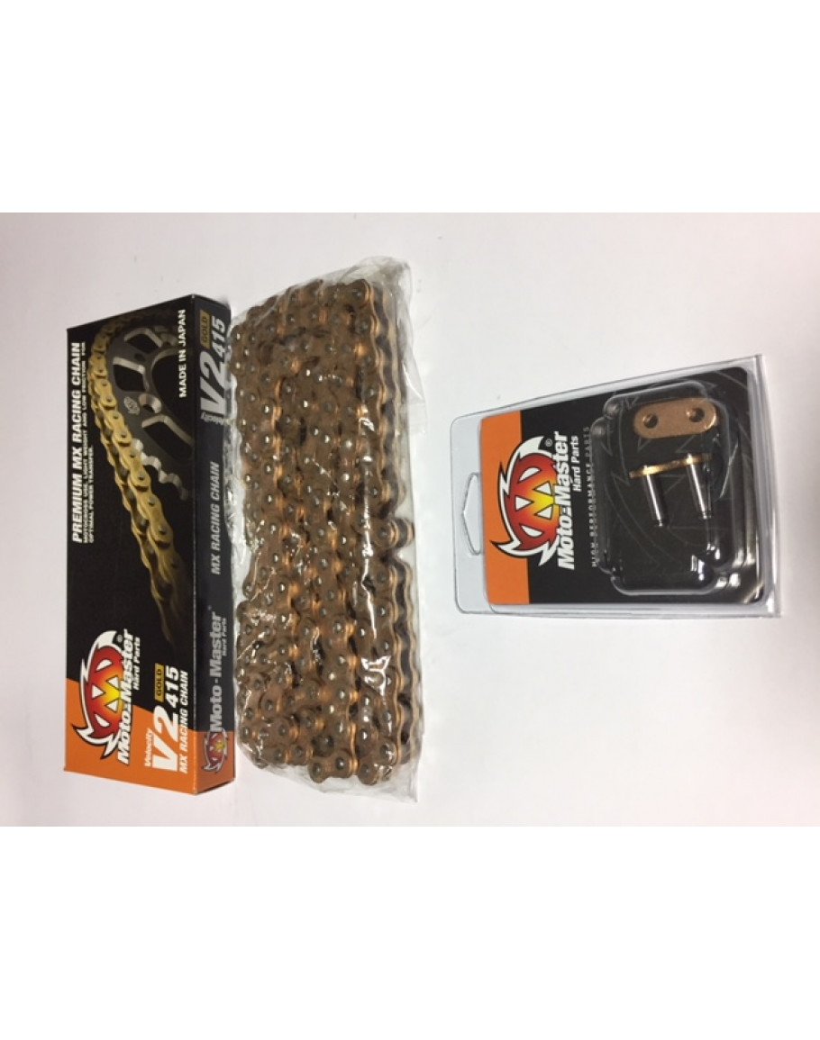 Reťaz Moto-master V2 gold 415