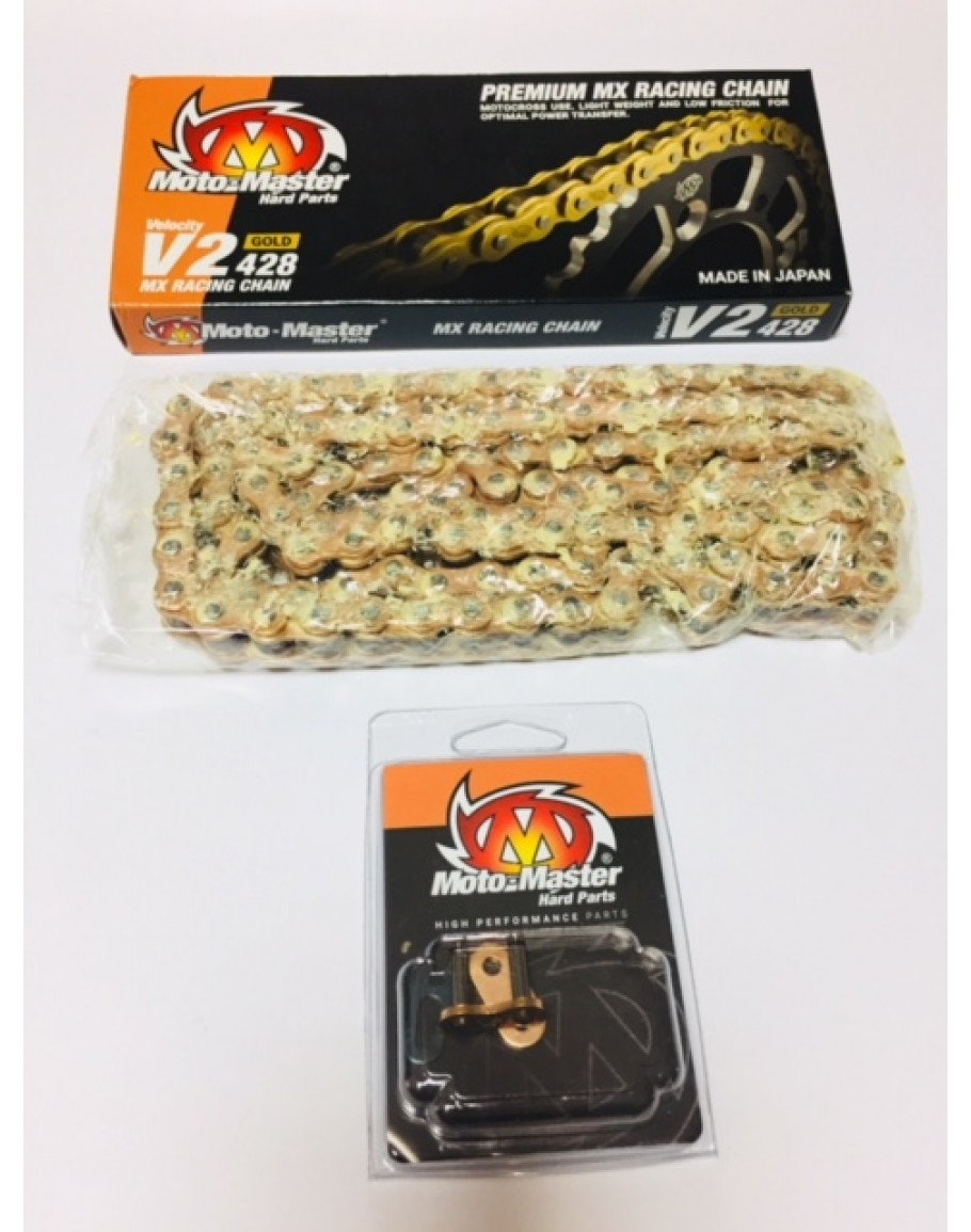 Reťaz Moto-master V2 gold 428