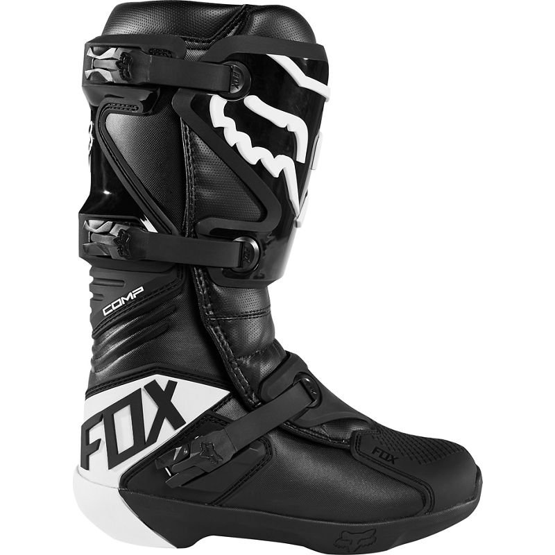 Topánky jazdecké offroad FOX COMP - čierne