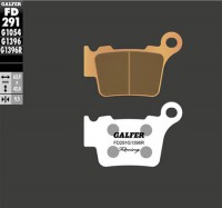 Zadné brzdové platničky GALFER racing (pár) pre KTM, HUSQVARNA, HUSABERG