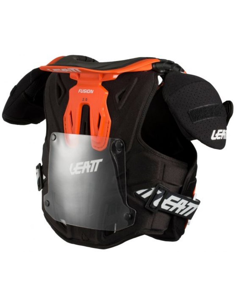 Chránič hrude Leatt Fusion Vest 2.0 junior oranžový