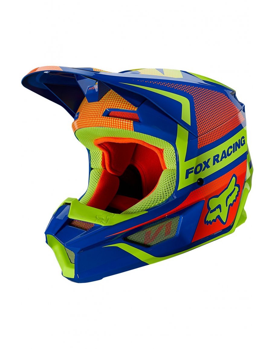 Prilba FOX V1 Oktiv blue