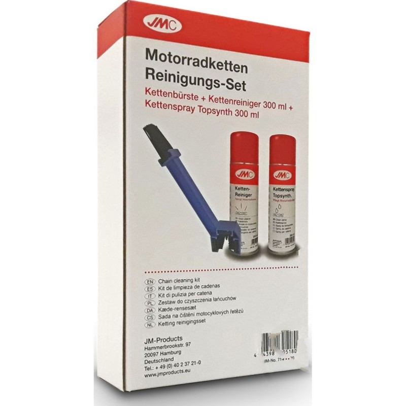 Sada na čistenie motocyklových reťazí JMC