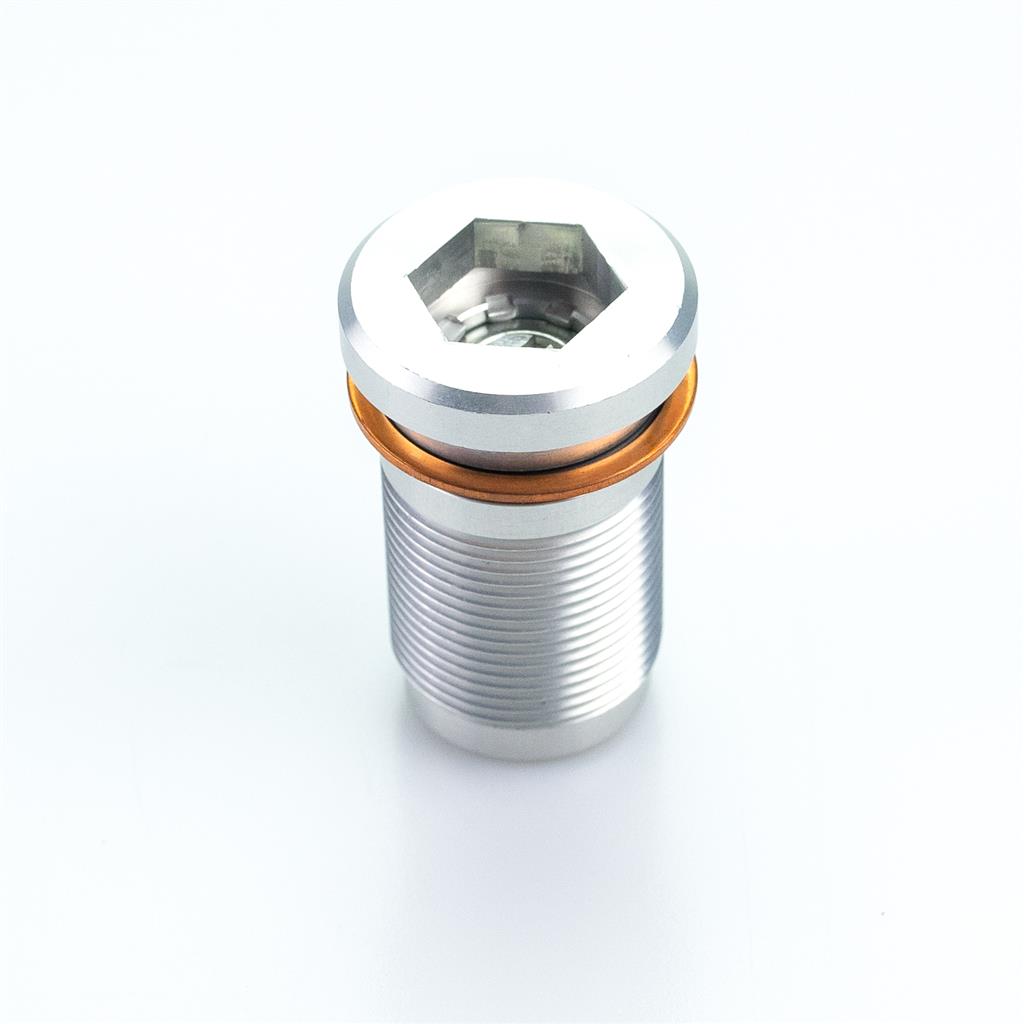 Skrutka útlmu so štelovaním pre vidlice ff Kawasaki 450 2006-2007 + kx80-1999 +klx450 Kayaba suspension