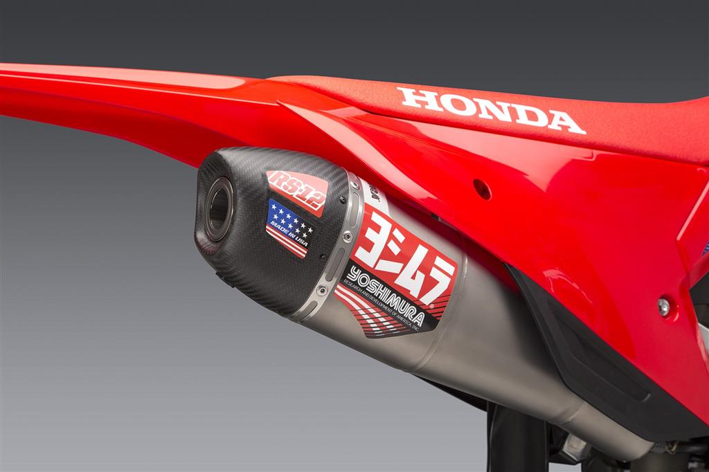Komplet výfuk RS12 - Steel HONDA CRF450 2021 RS12 FULL SYSTEM Z NEHRDZAVEJÚCEJ OCELE 2021-2023